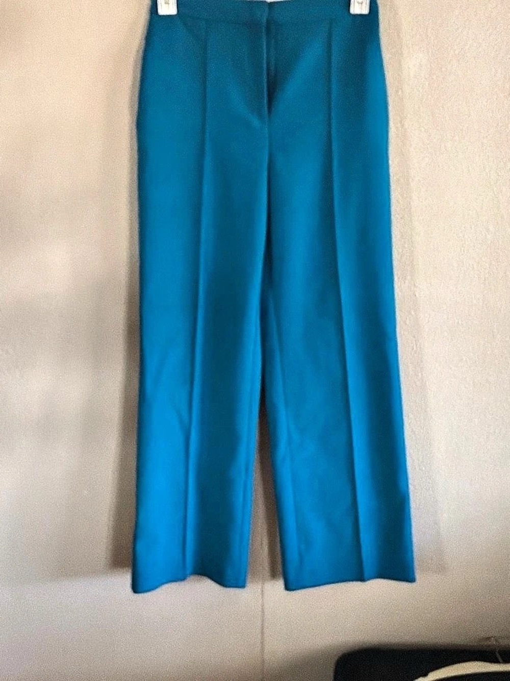 Zara Wide Leg Pants in Blue Size Medium
